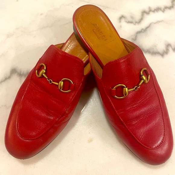 Gucci Princetown Mules 37.5 - Picture 2 of 4